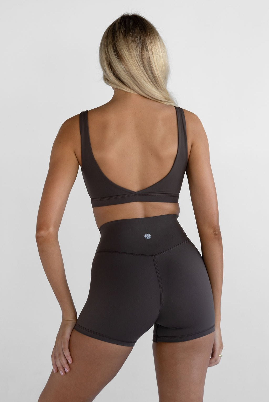 4" Sculpt Bike Shorts - Dark Chocolate - LEELO ACTIVE