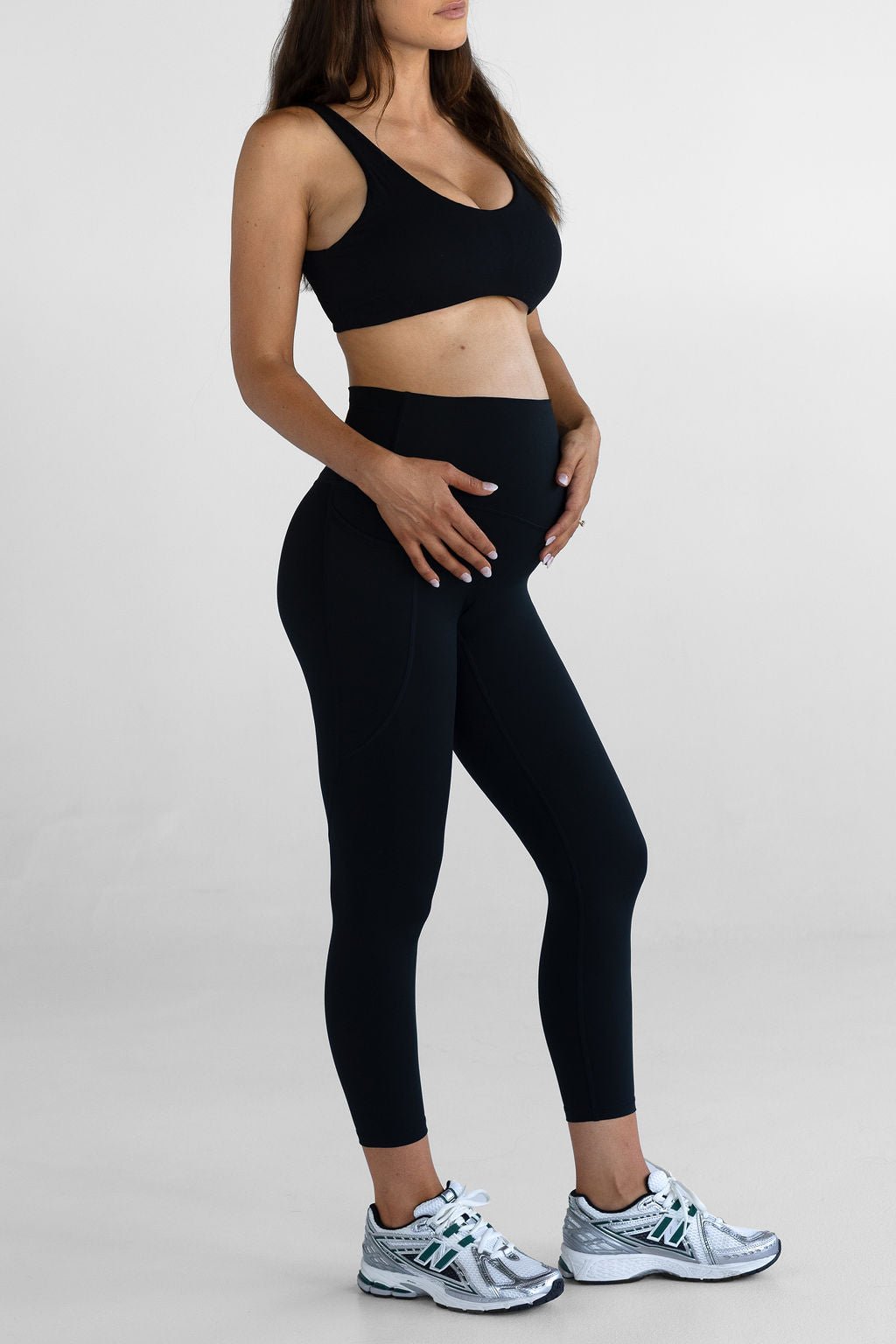 7/8 Pocket Leggings - Black - LEELO ACTIVE