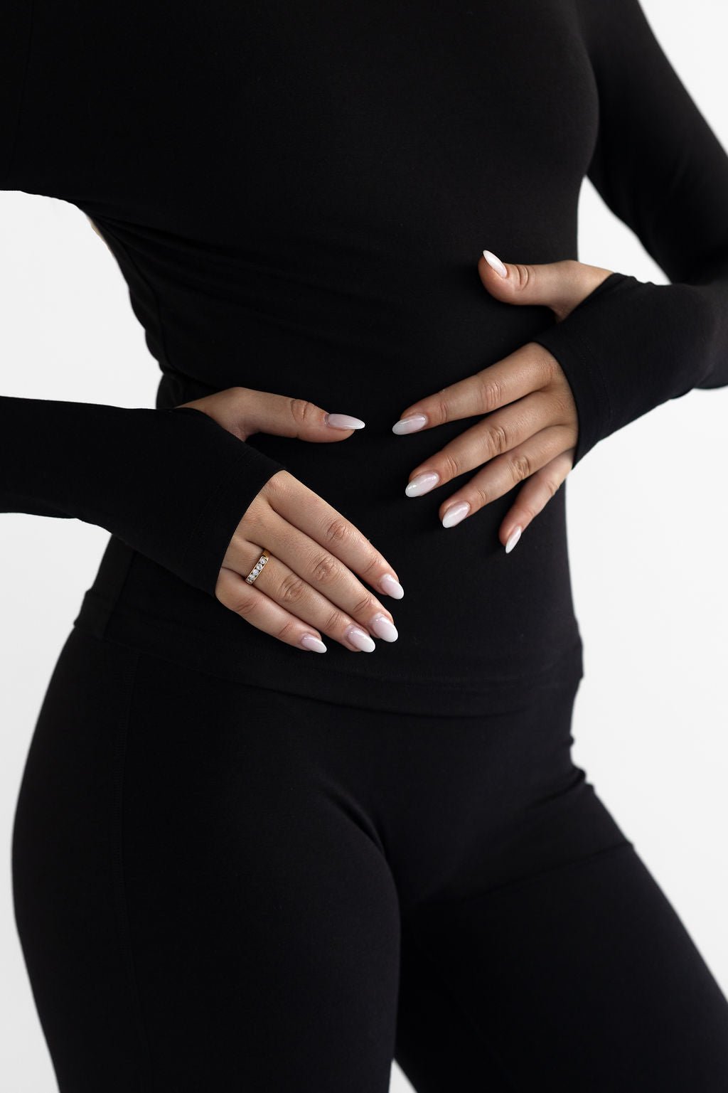 Bamboo Long Sleeve - Black (COMING SOON) - LEELO ACTIVE