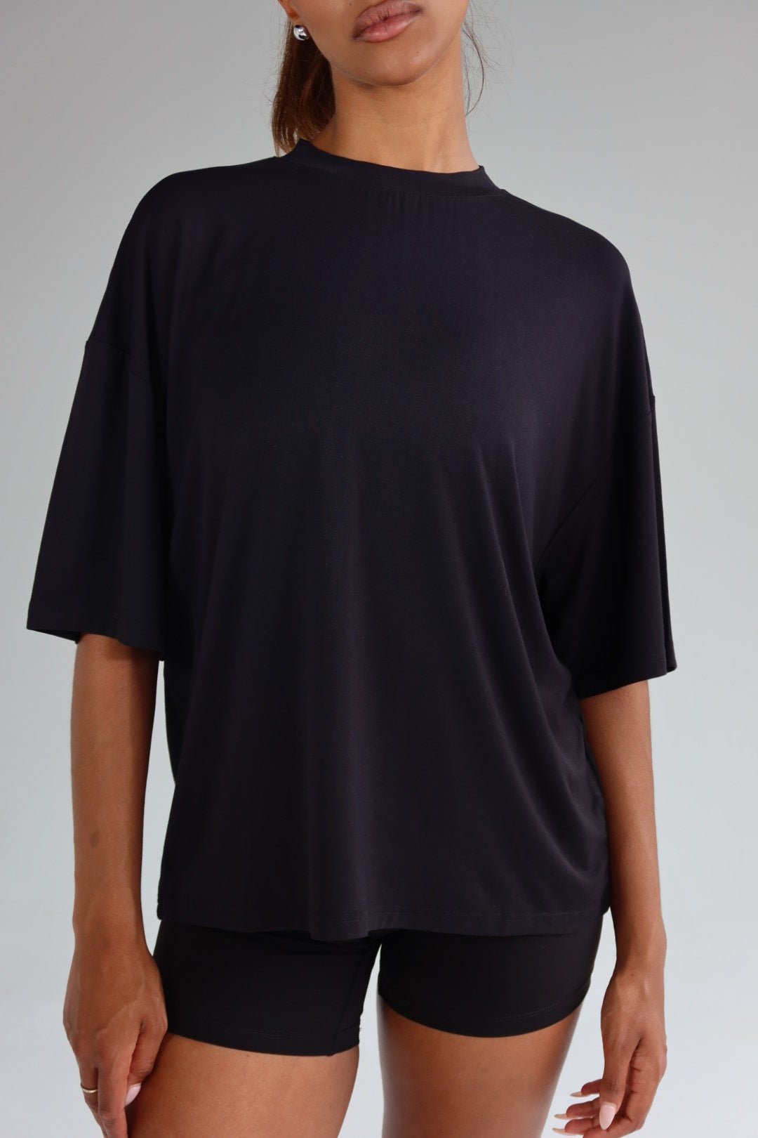 Bamboo T-Shirt - Black - LEELO ACTIVE