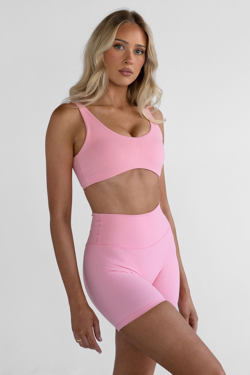 Classic Essentials Crop - Peony - LEELO ACTIVE