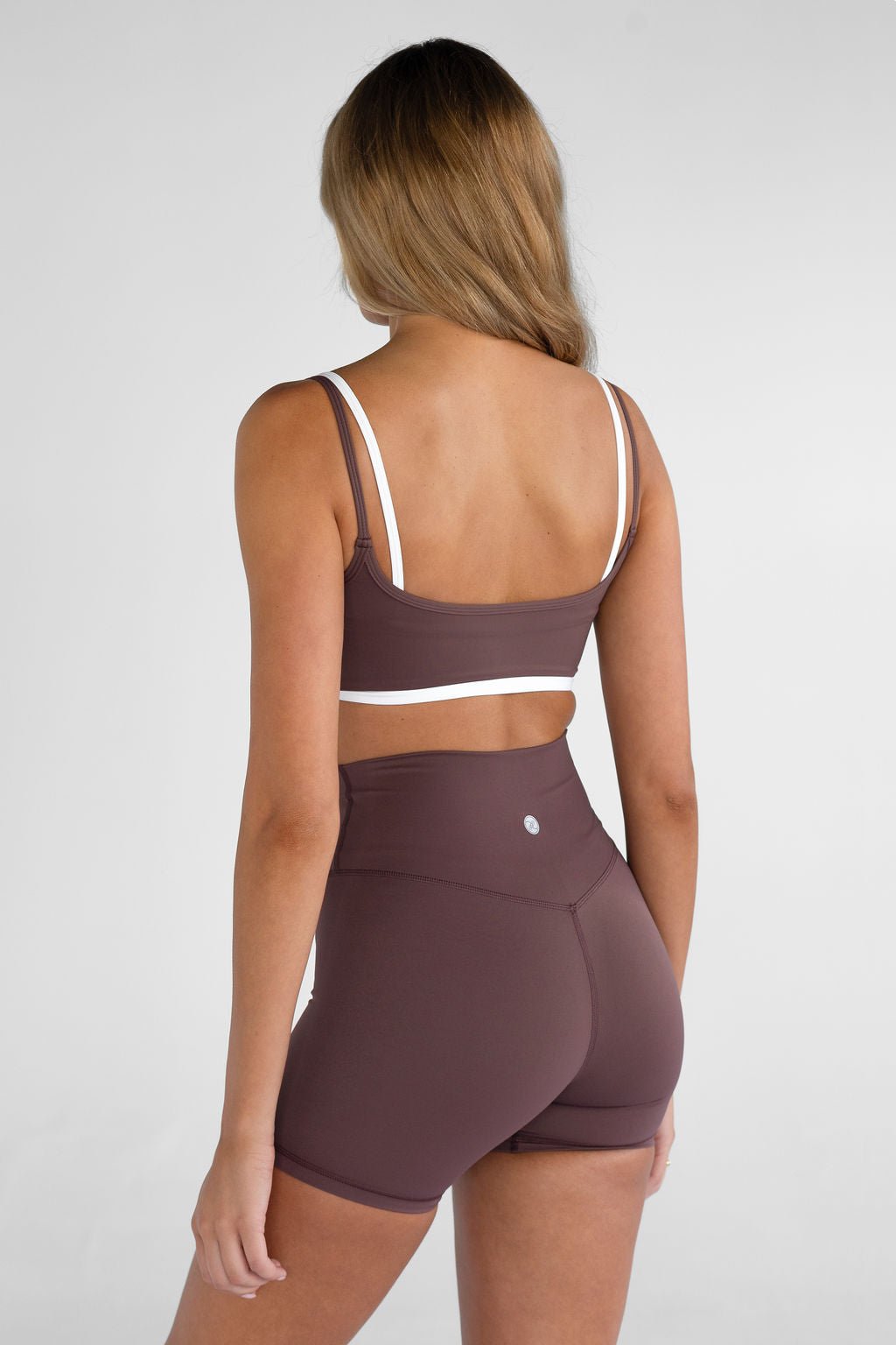 Double Layer Crop - Espresso - LEELO ACTIVE