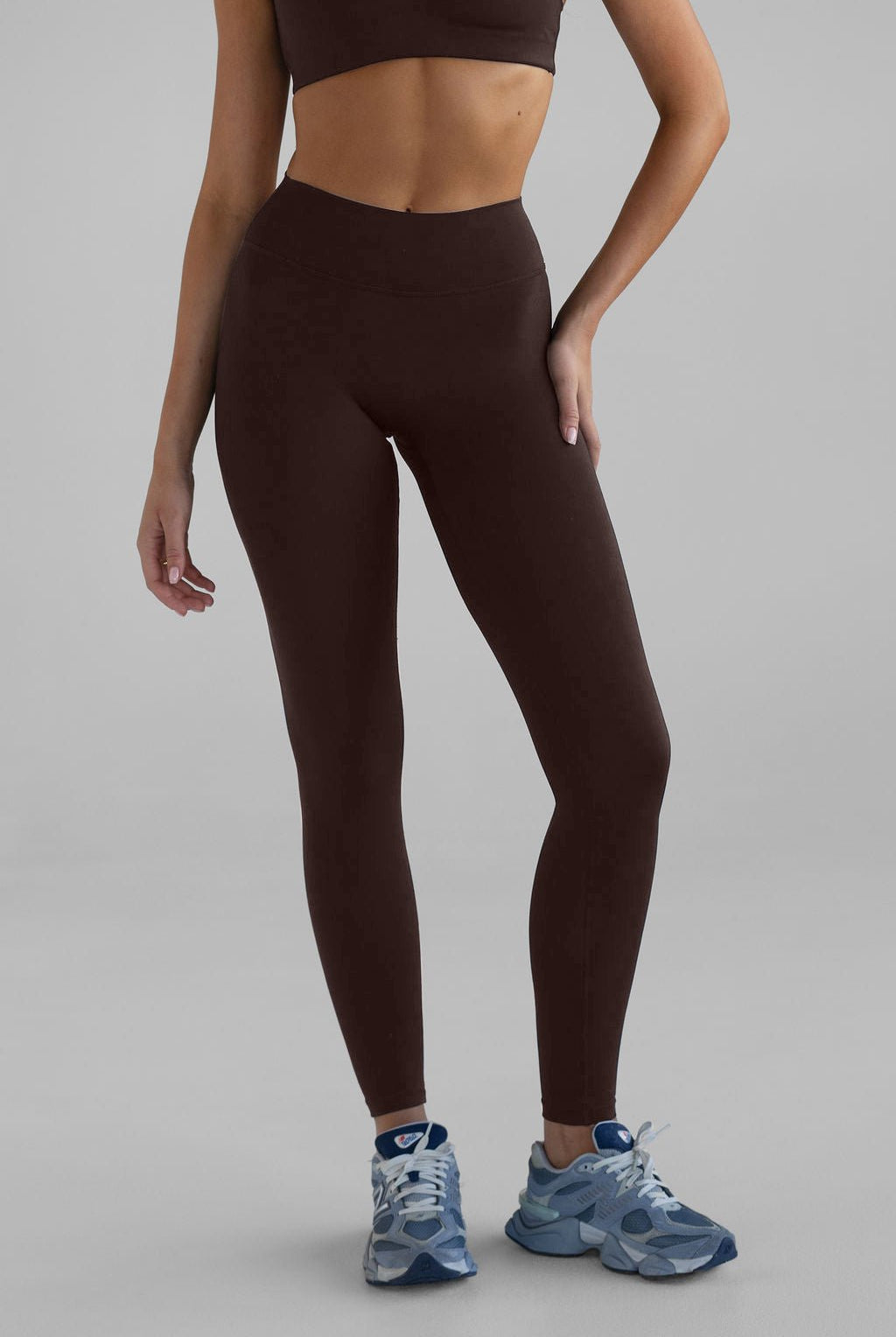 Elevate Leggings - Coffee Bean (pre - order) - LEELO ACTIVE