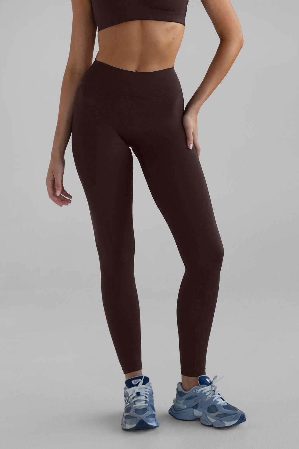 Elevate Leggings - Coffee Bean (pre - order) - LEELO ACTIVE