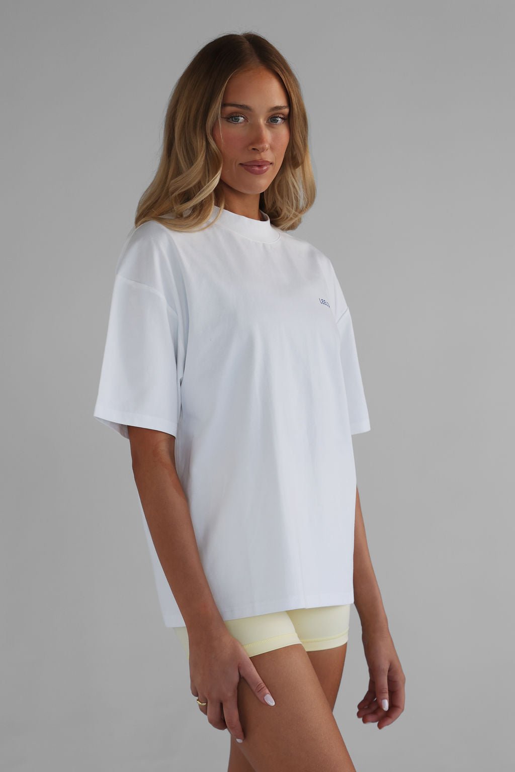 Lemon Fruit Market Tee - White - LEELO ACTIVE