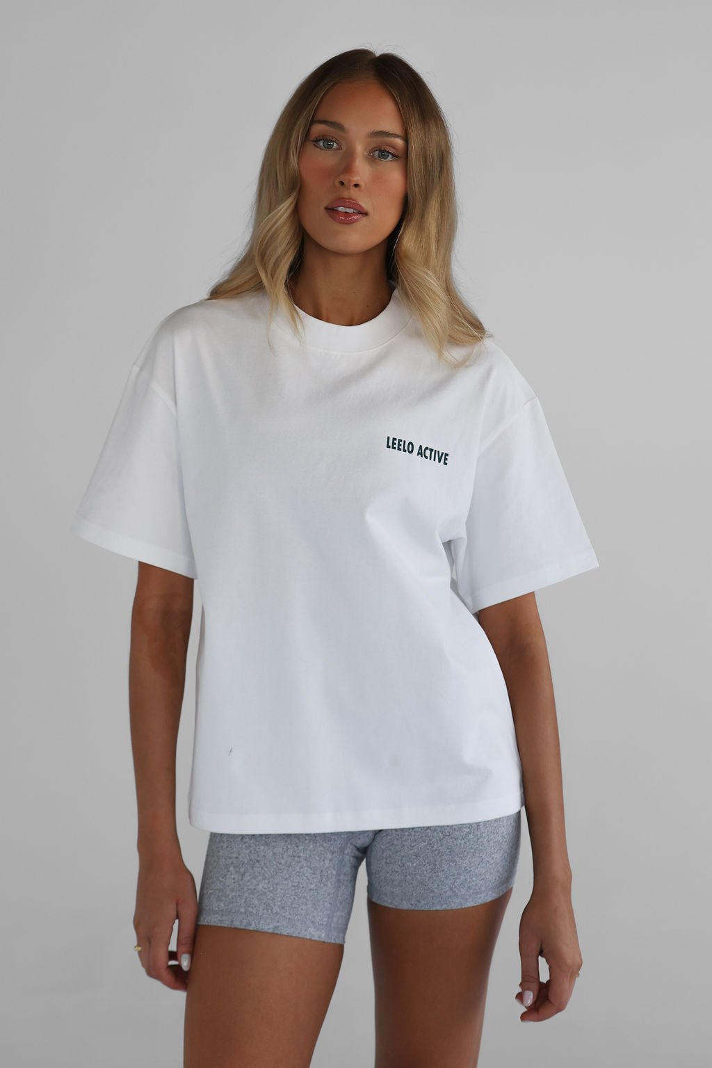 Love More Tee - White - LEELO ACTIVE