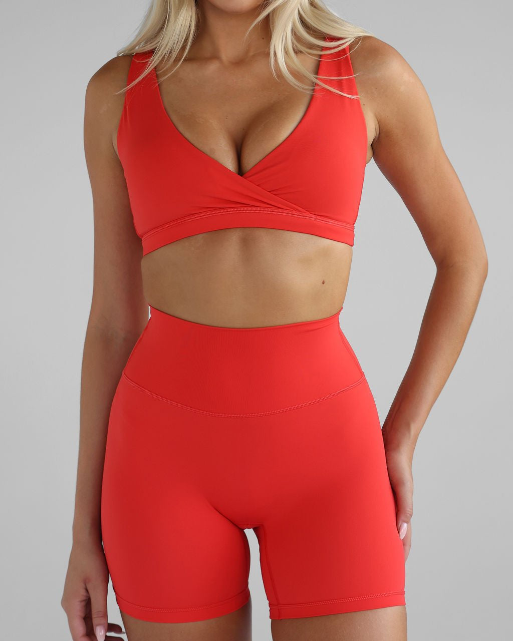 Sculpt Bike Shorts - Chilli - LEELO ACTIVE