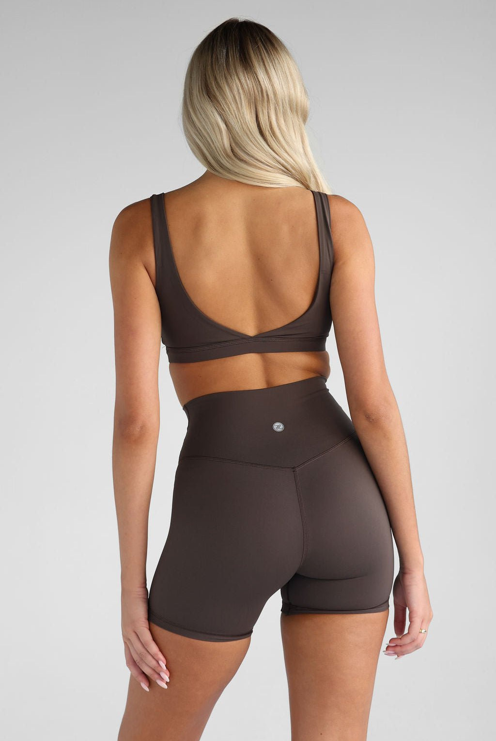SCULPT Bike Shorts - Dark Chocolate - LEELO ACTIVE