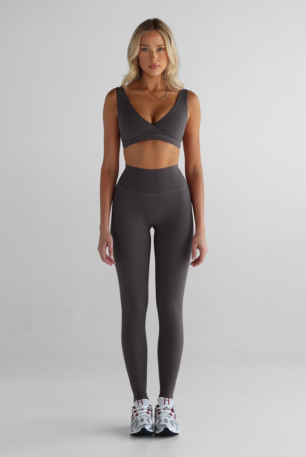 SCULPT Full Length Leggings - Dark Chocolate - LEELO ACTIVE