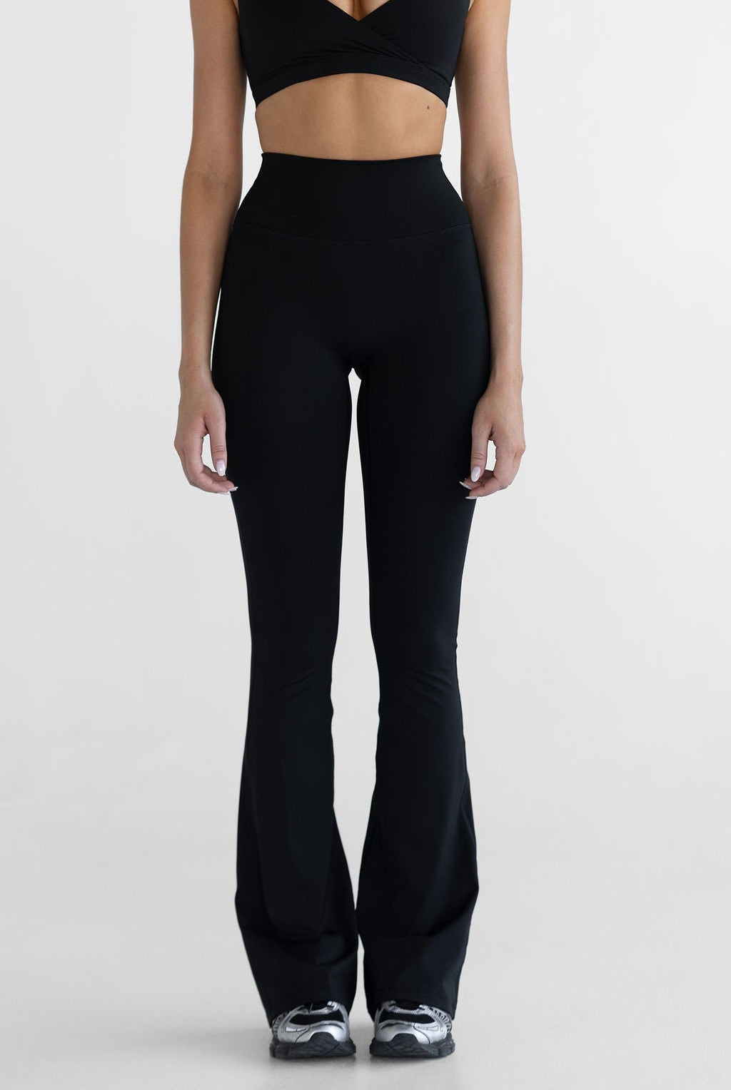 TALL Sculpt Flare Leggings - Black - LEELO ACTIVE