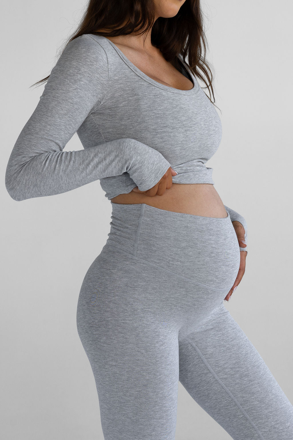 The Lounge Flare - Heather Grey - LEELO ACTIVE