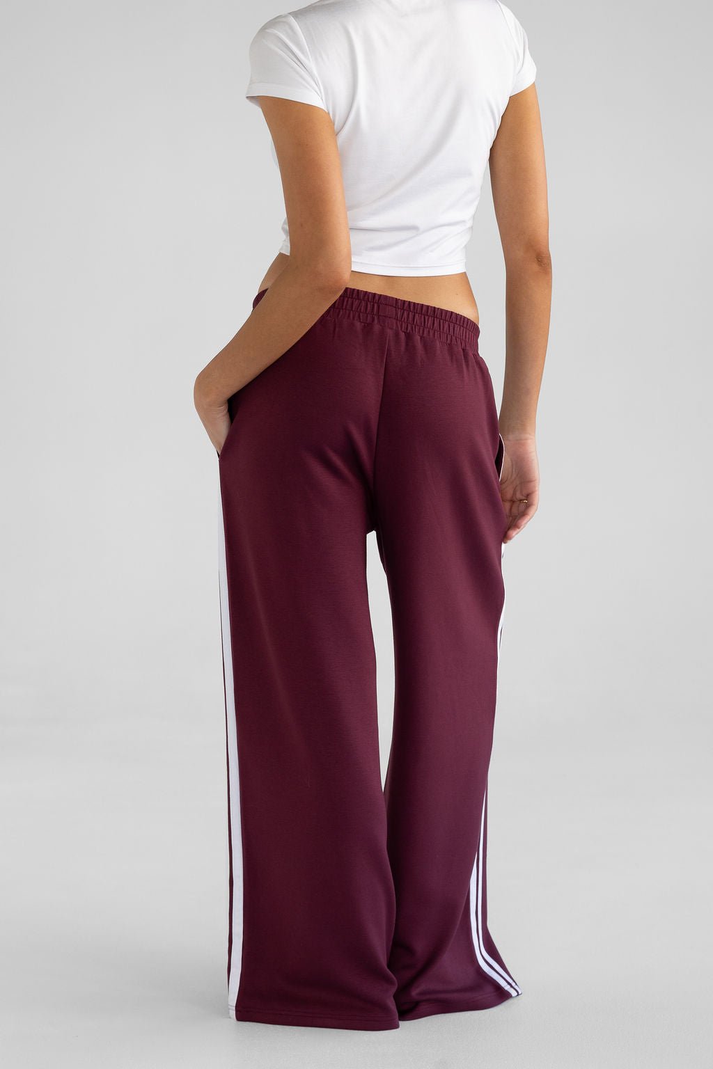 Track Star Pants - Cherry Cola - LEELO ACTIVE