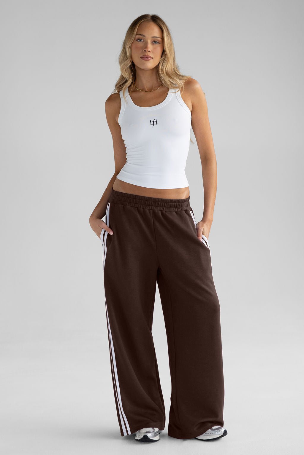 Track Star Pants - Dark Chocolate - LEELO ACTIVE