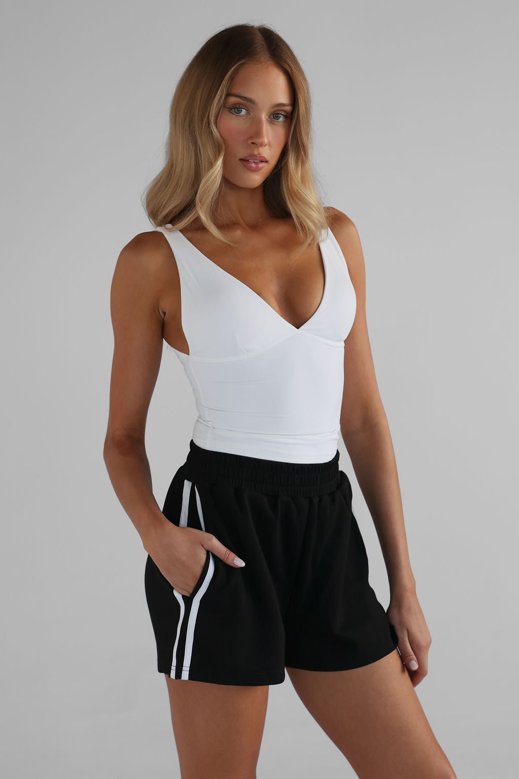 Track Star Shorts - Black (pre - order) - LEELO ACTIVE