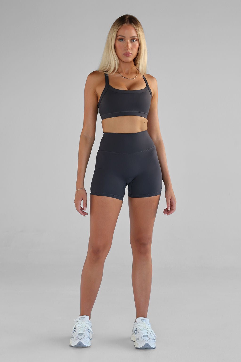 SCULPT Bike Shorts - Ash SHIPPING FROM 12/02 - LEELO ACTIVE