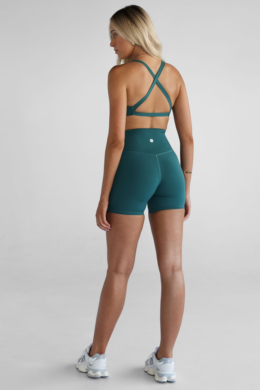 SCULPT Bike Shorts - Emerald - LEELO ACTIVE