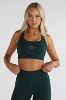 247 Crop - Brooklyn Green - LEELO ACTIVE