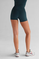 5" Signature Bike Shorts - Teal - LEELO ACTIVE