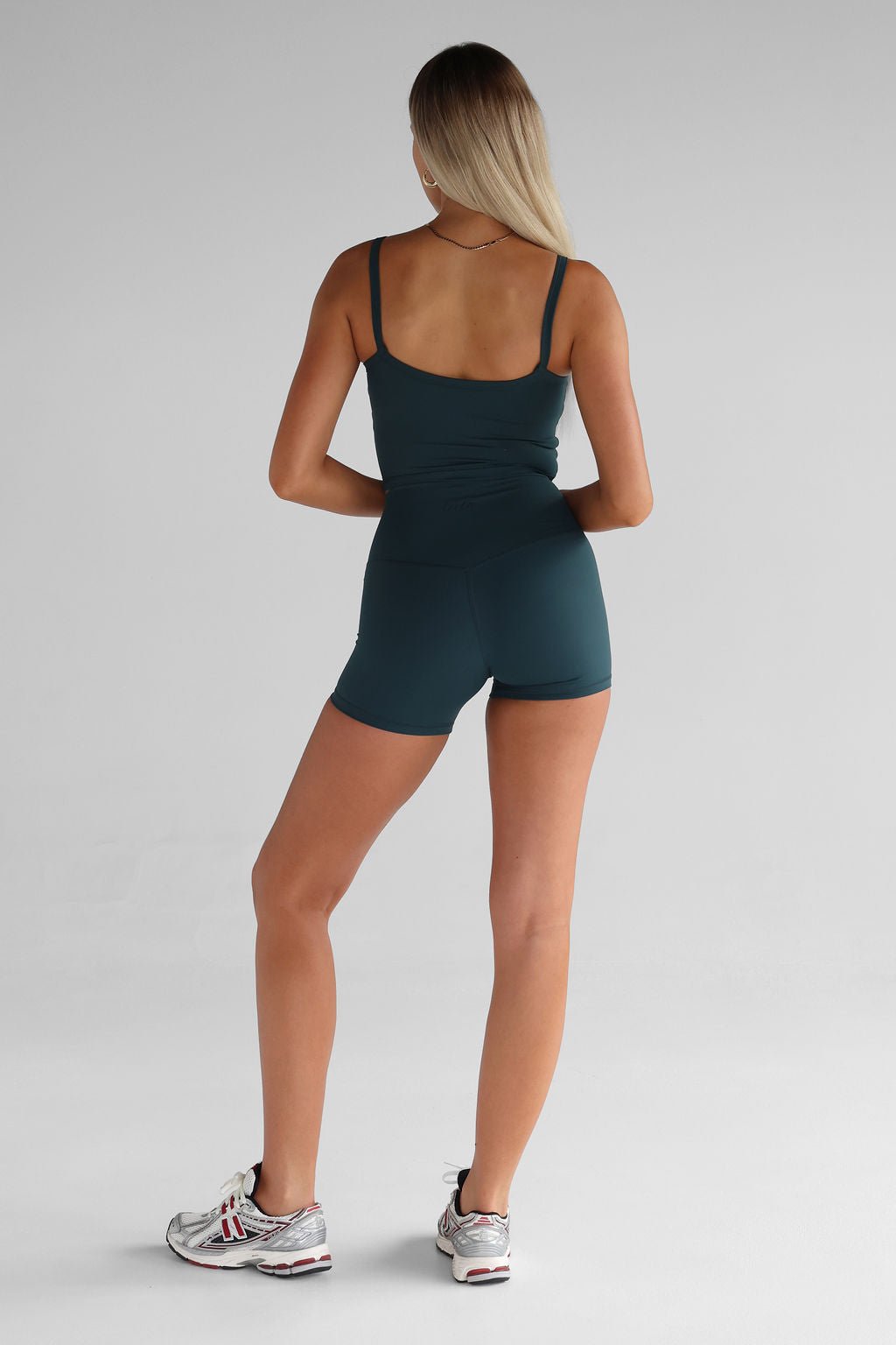 5" Signature Bike Shorts - Teal - LEELO ACTIVE