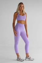 7/8 Leggings - Lilac - LEELO ACTIVE