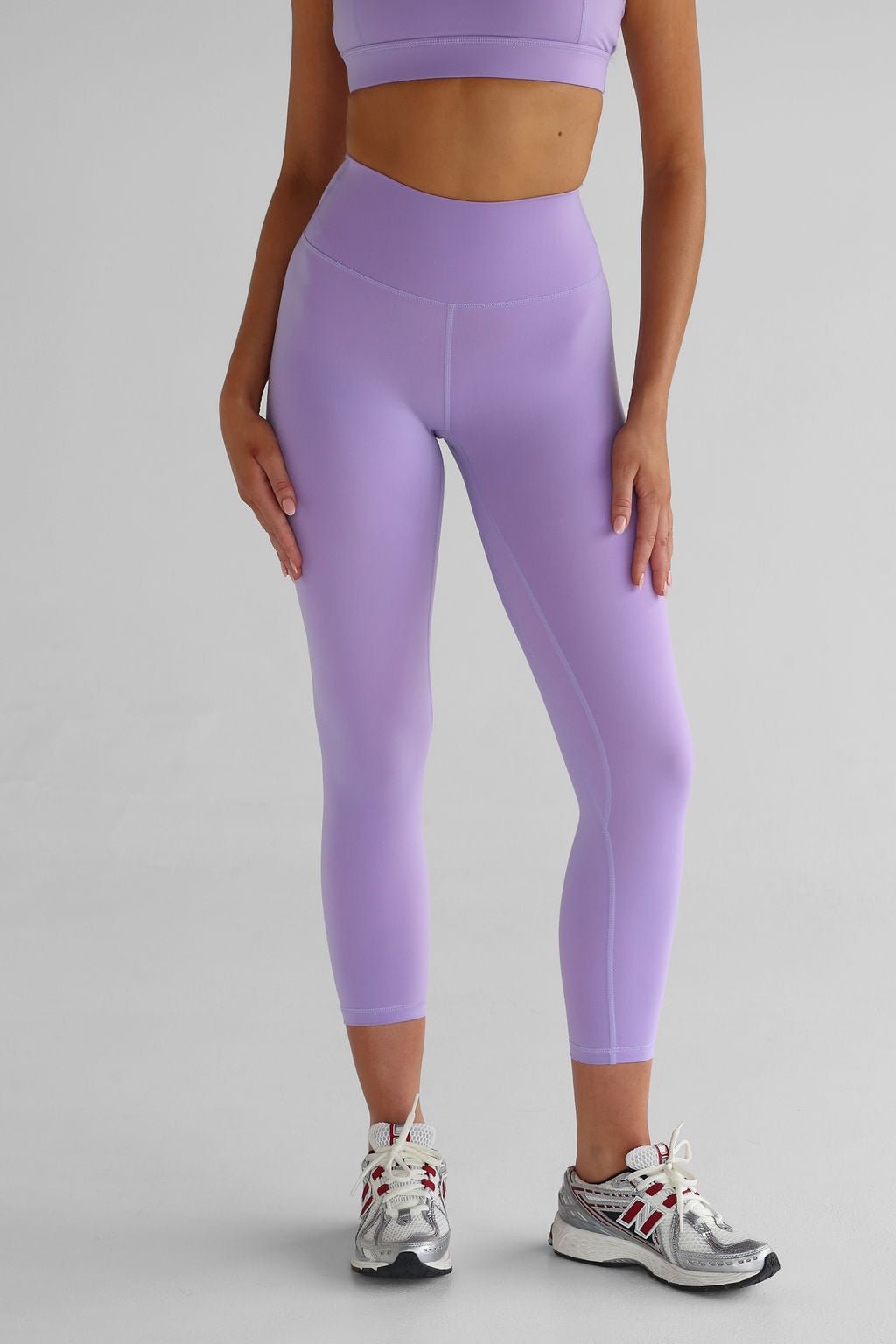 7/8 Leggings - Lilac - LEELO ACTIVE