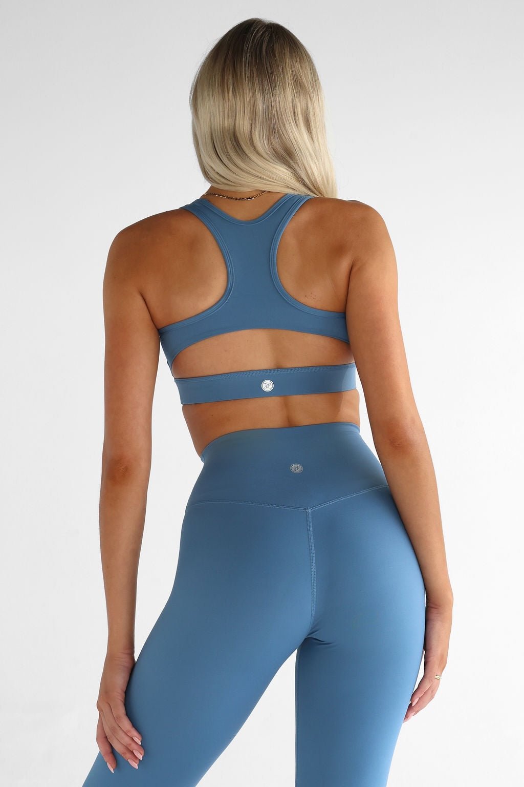 7/8 Leggings - Stormy Blue - LEELO ACTIVE