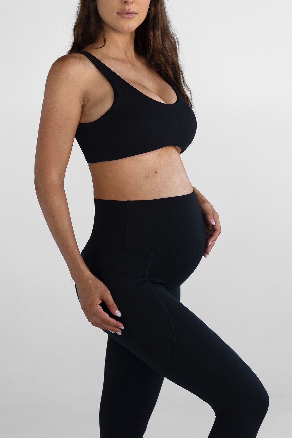 7/8 Pocket Leggings - Black - LEELO ACTIVE