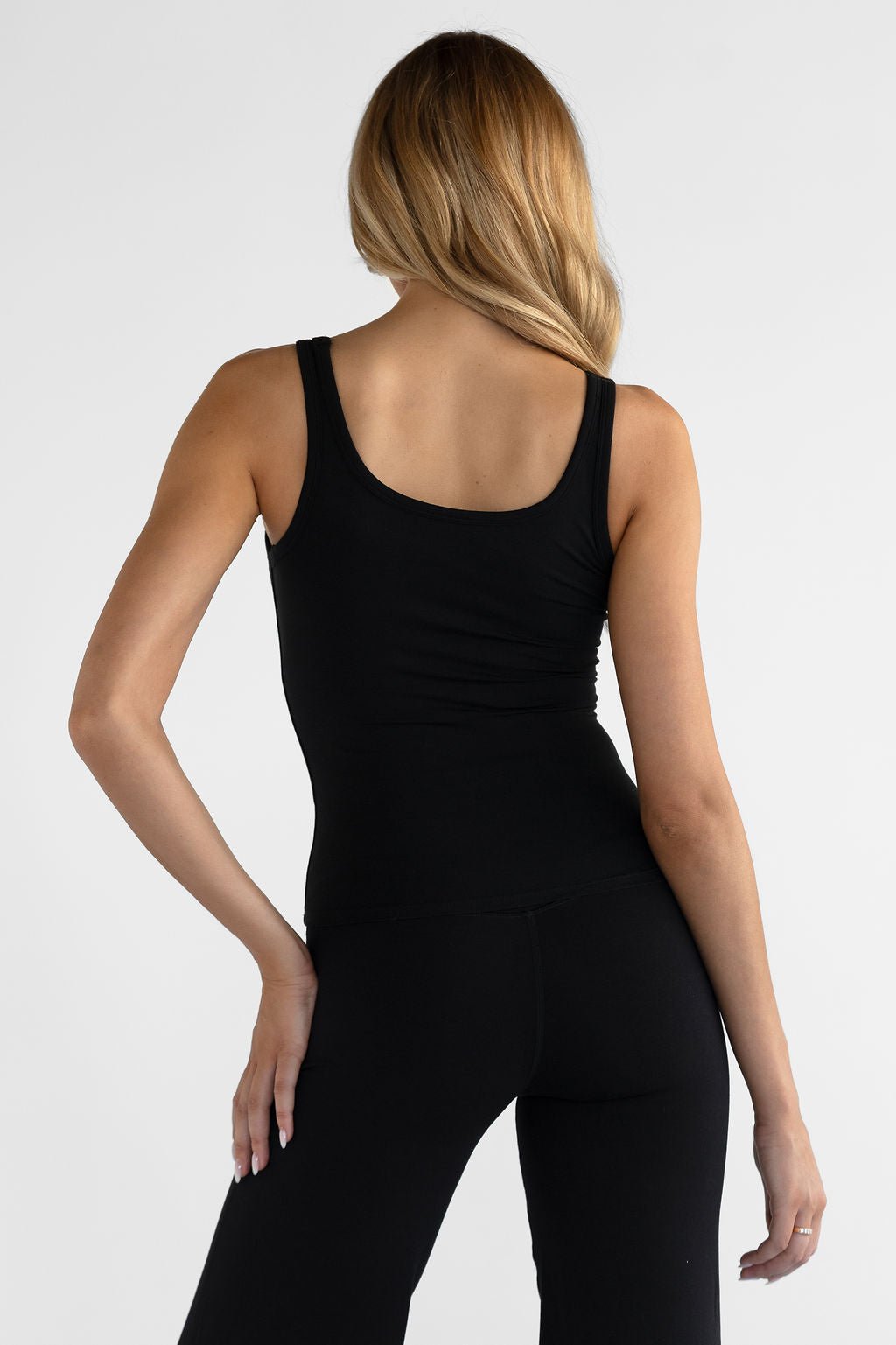 Bamboo Cami - Black (COMING SOON) - LEELO ACTIVE