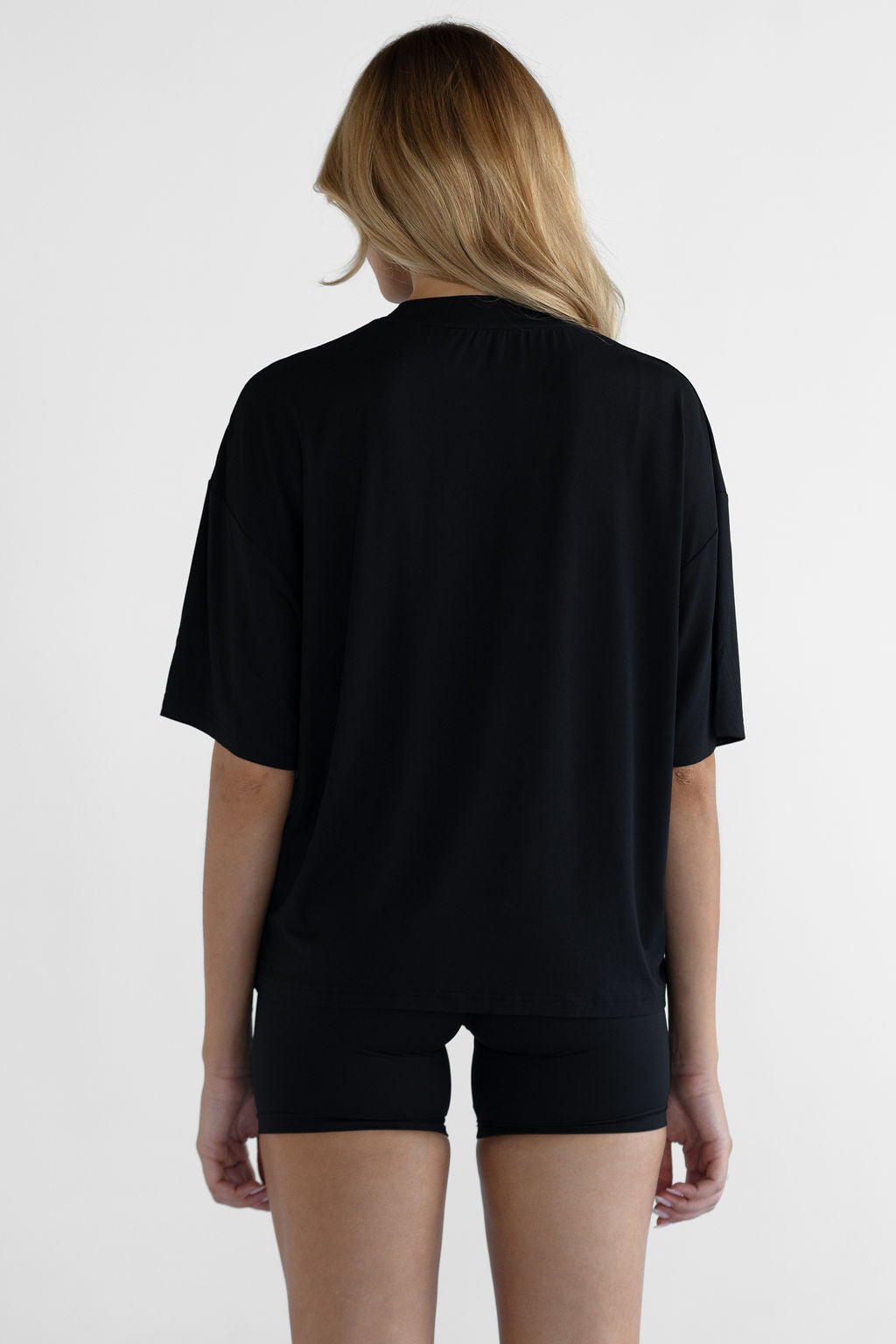 Bamboo T-Shirt - Black - LEELO ACTIVE