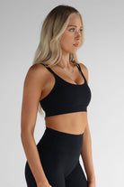 Classic Crop - Black - LEELO ACTIVE