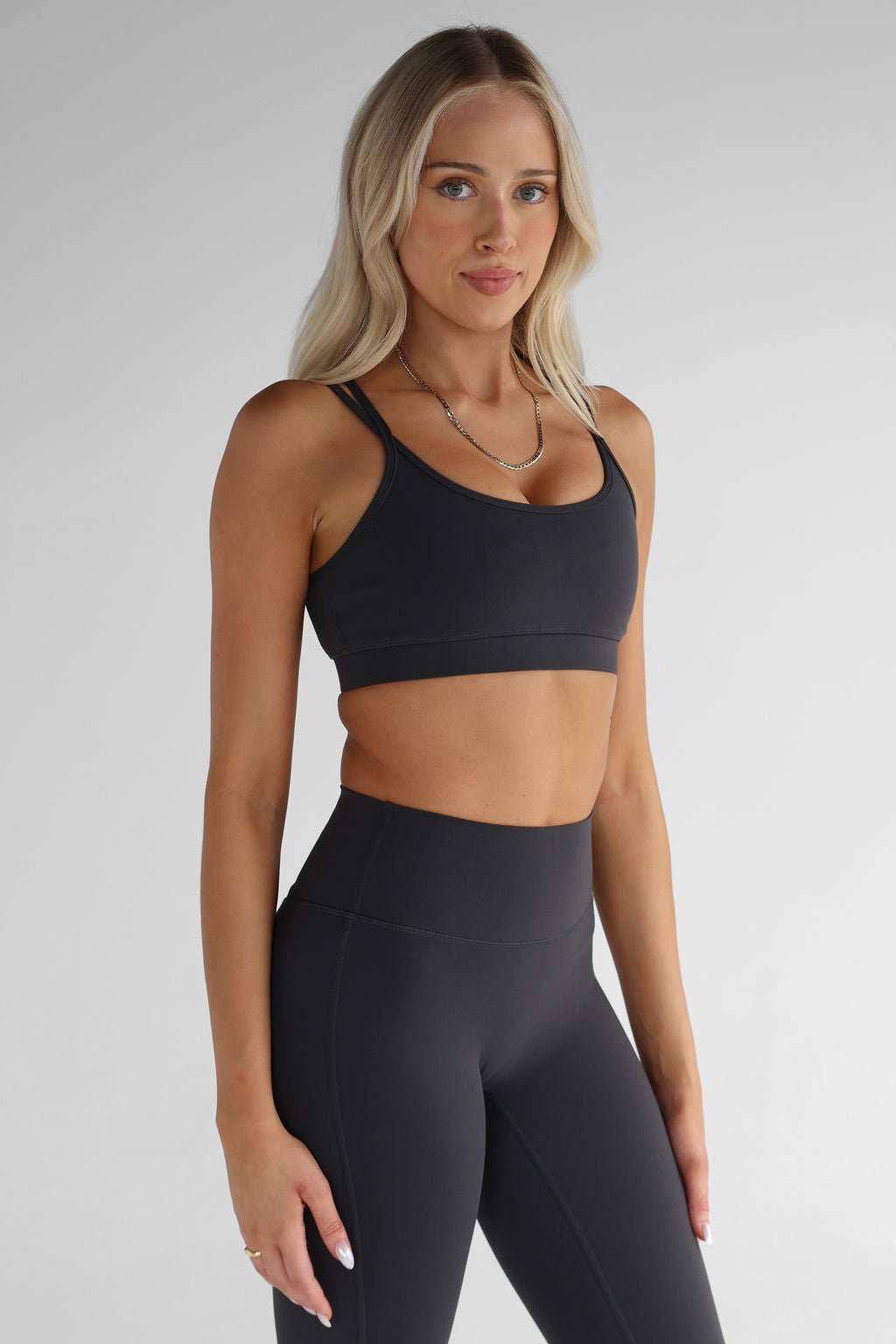 Classic Crop - Deep Ash - LEELO ACTIVE