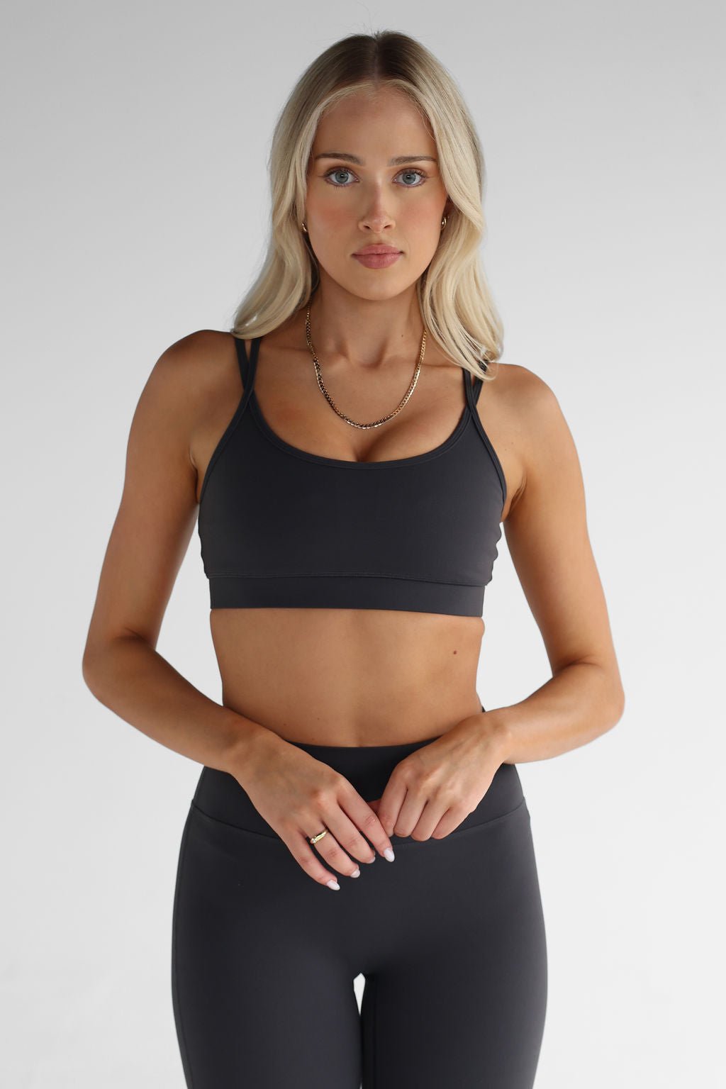 Classic Crop - Deep Ash - LEELO ACTIVE