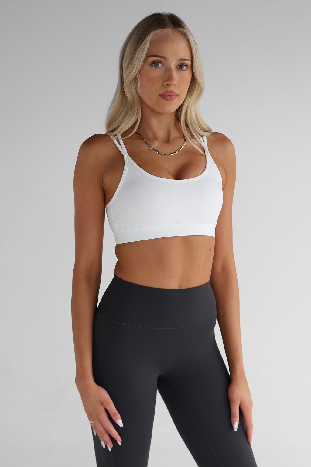 Classic Crop - White - LEELO ACTIVE