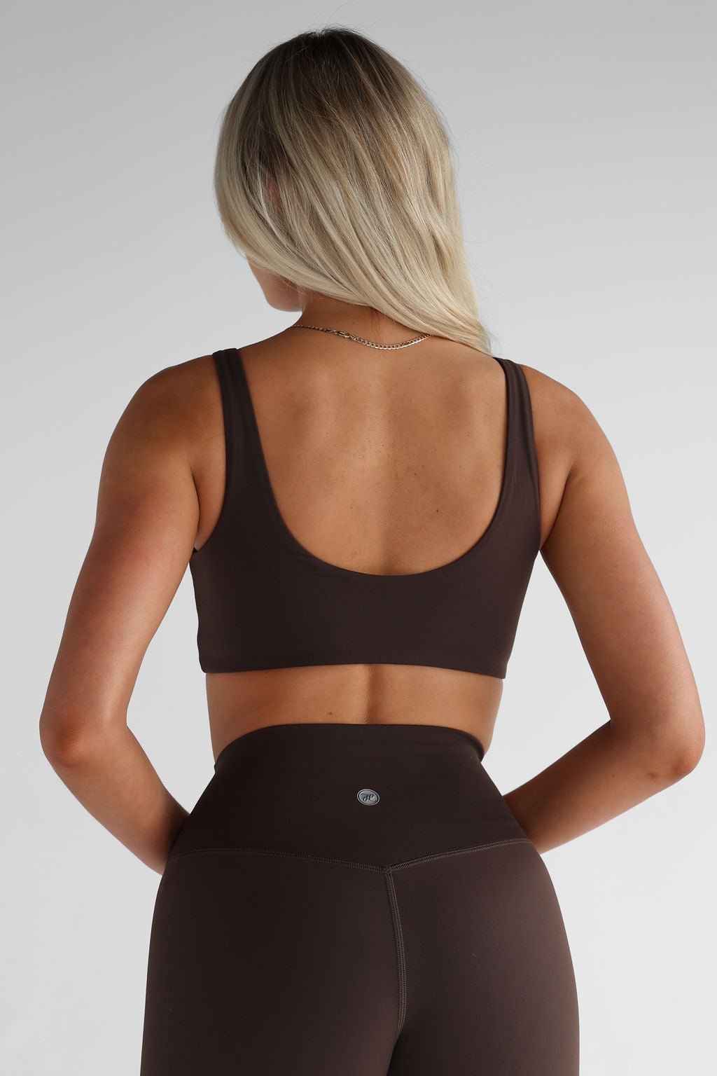 Classic Essentials Crop - Cocoa Bean - LEELO ACTIVE
