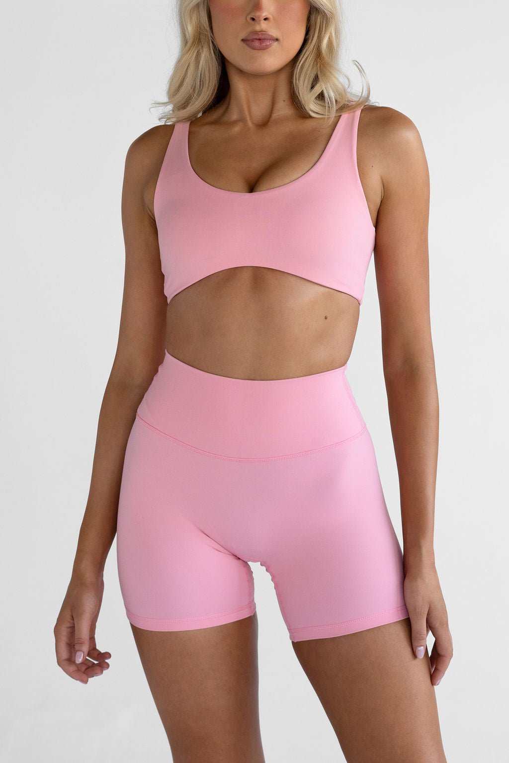Classic Essentials Crop - Peony - LEELO ACTIVE