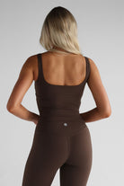 Classic Full Length Leggings - Cocoa Bean - LEELO ACTIVE