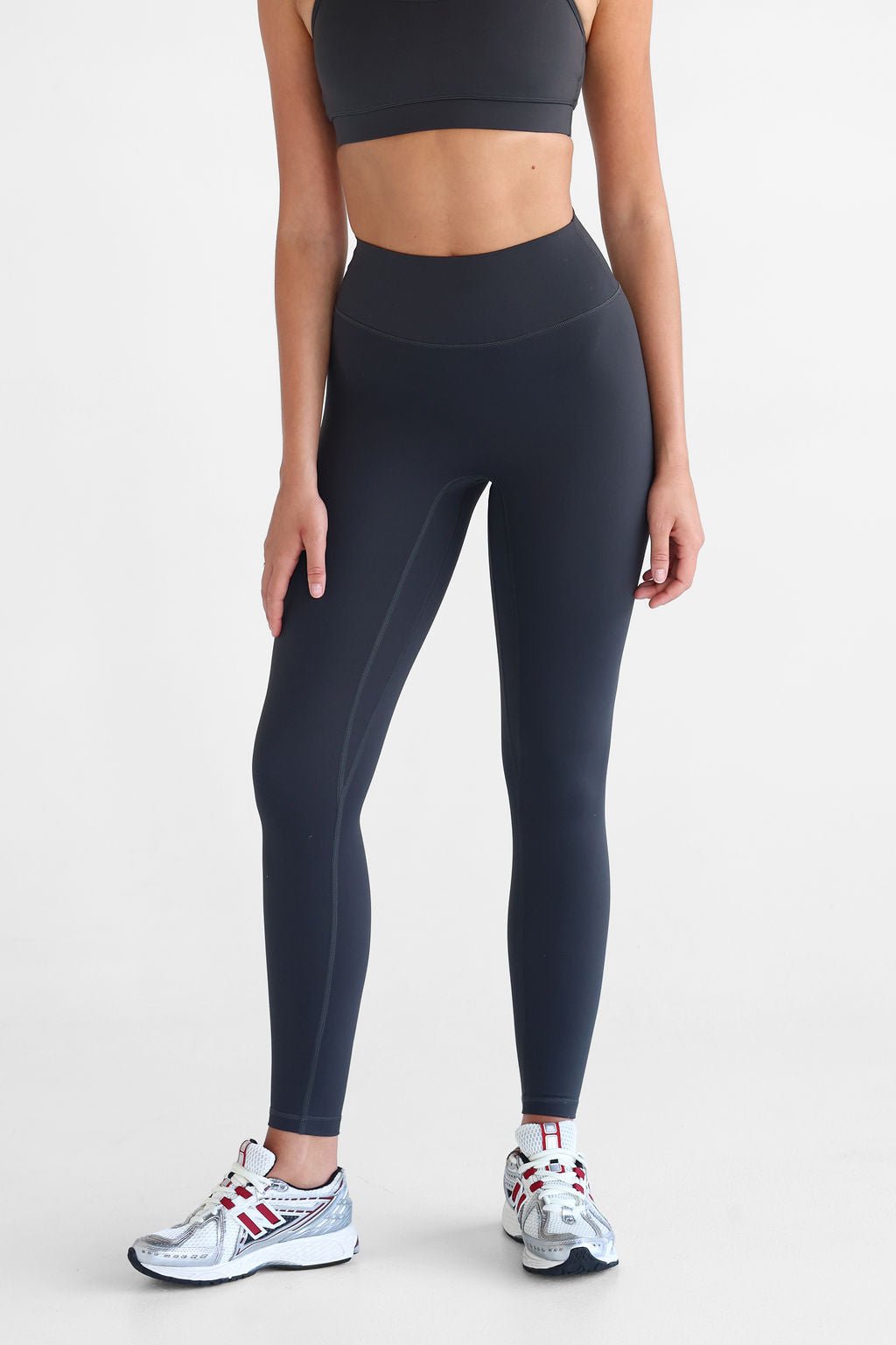 Classic Full Length Leggings - Deep Ash - LEELO ACTIVE