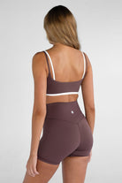 Double Layer Crop - Espresso - LEELO ACTIVE