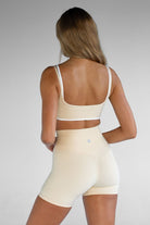 Double Layer Crop - French Vanilla - LEELO ACTIVE