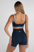 Double Layer Crop - Navy - LEELO ACTIVE