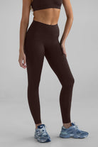 Elevate Leggings - Coffee Bean (pre - order) - LEELO ACTIVE