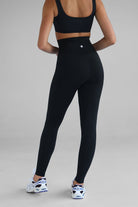 Extra High Waist Full Length Leggings - Black - LEELO ACTIVE