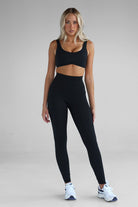 Full Length Pocket Leggings - Black - LEELO ACTIVE