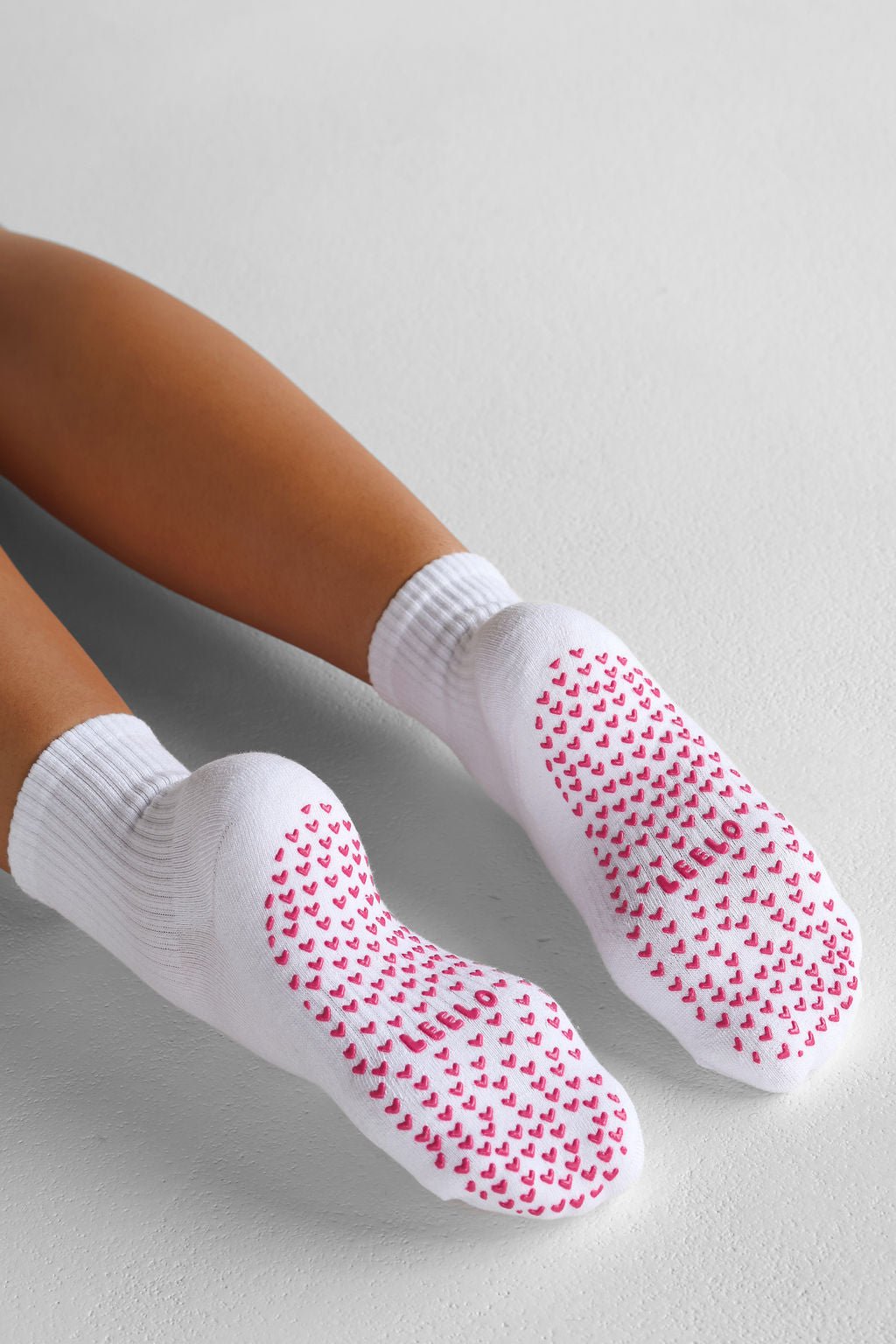 Grip Socks - The Design Collection - Pink - LEELO ACTIVE