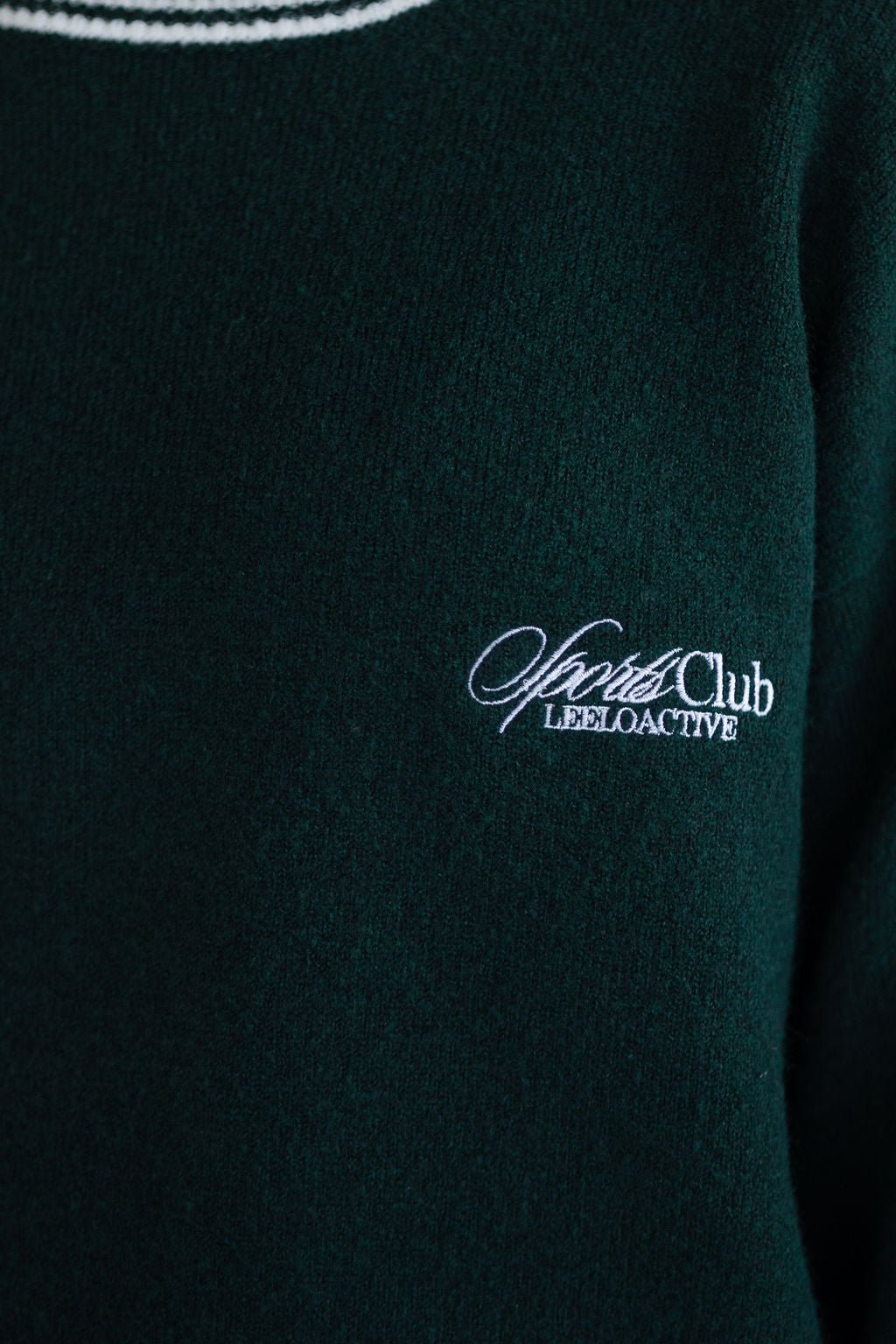 Knit Sports Club Sweater - Forrest - LEELO ACTIVE