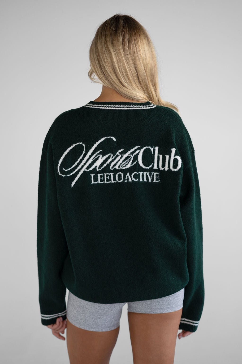 Knit Sports Club Sweater - Forrest - LEELO ACTIVE