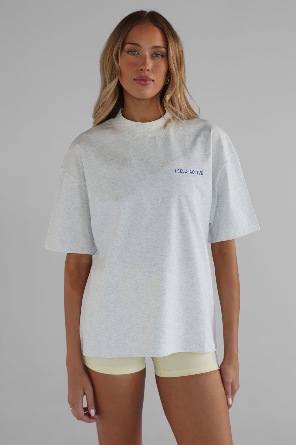 Lemon Fruit Market Tee - Oatmeal - LEELO ACTIVE