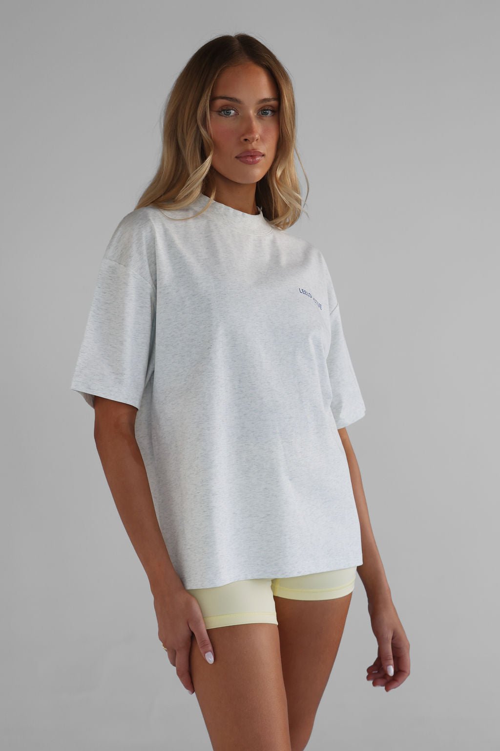 Lemon Fruit Market Tee - Oatmeal - LEELO ACTIVE