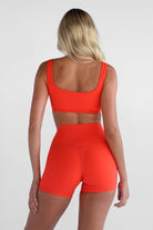 Luxe Signature Crop - Tangelo - LEELO ACTIVE