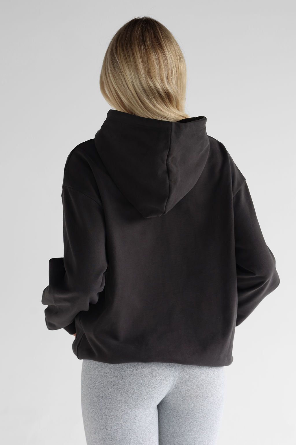 Luxe Signature Hoodie - Ash - LEELO ACTIVE